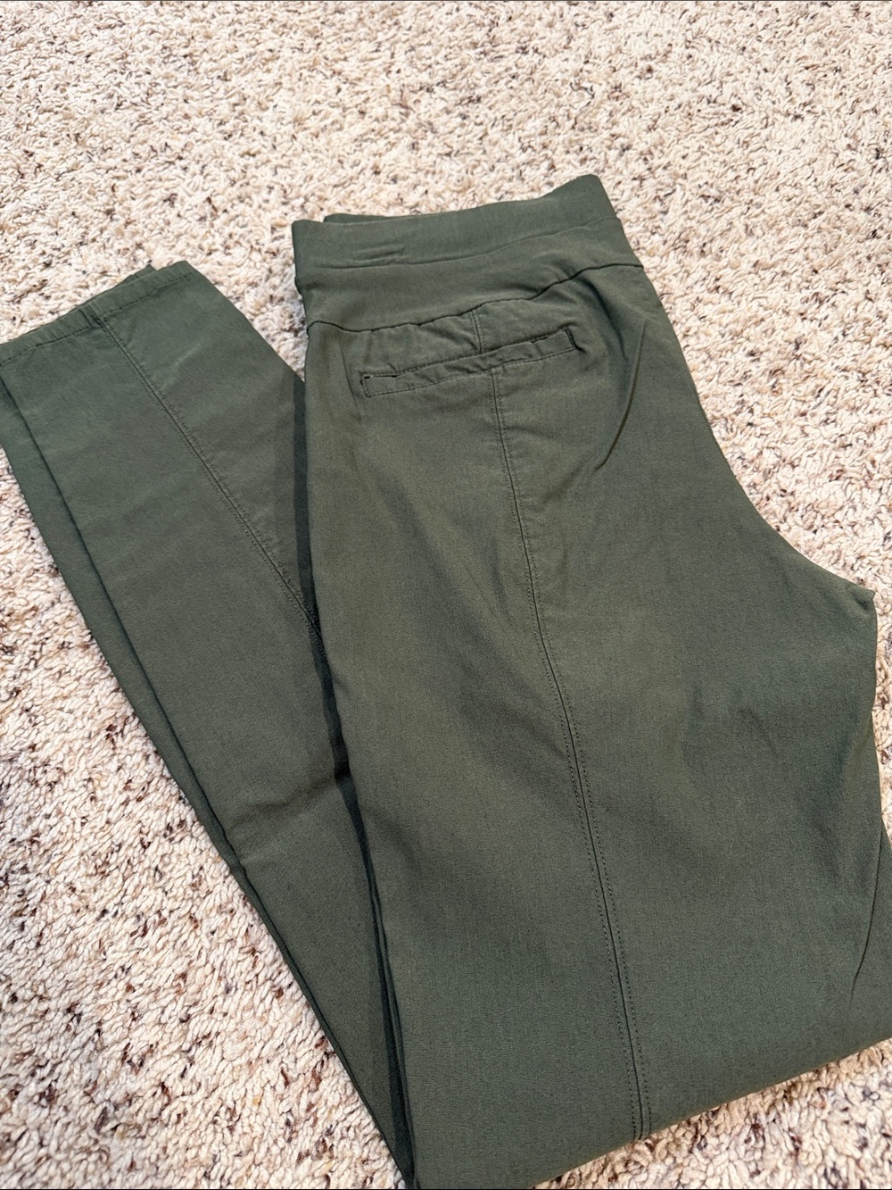 Simply Vera Vera Wang Olive Green Leggings